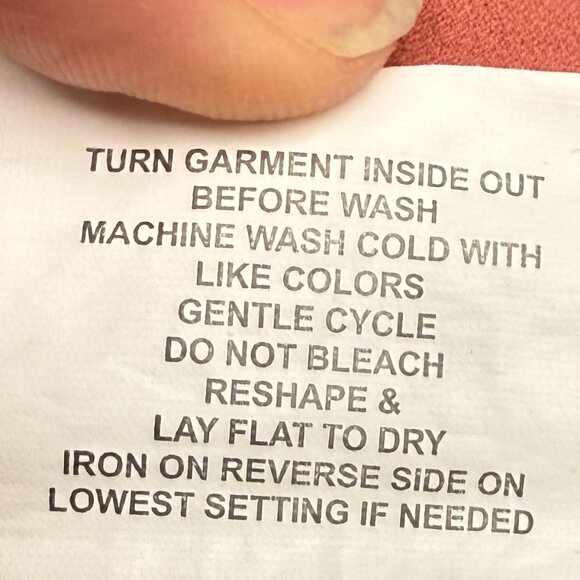 Women's TAYLOR & SAGE Pink Floral Lace Baby Doll Sleeveless Top - Size Large - Picture 6 of 8